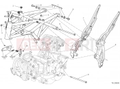 DUCATI 2018 Diavel Carbon FRAME [MOD:DVLC]