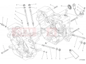 DUCATI 2018 Monster 797 HALF-CRANKCASES PAIR [MOD:M 797]