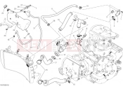 DUCATI 2018 Monster 821 COOLING SYSTEM [MOD:M 821]