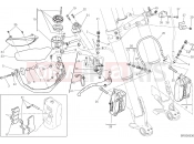 DUCATI 2018 Multistrada 1200 Enduro FRONT BRAKE SYSTEM [MOD:MS1200E]