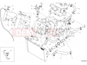 DUCATI 2018 Multistrada 1260 PikesPeak COOLING CIRCUIT [MOD:MS1260PP]