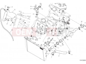 DUCATI Multistrada 1200 Enduro Pro COOLING CIRCUIT [MOD:MS1200EP]