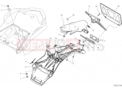 DUCATI 2018 Multistrada 1260 S PLATE HOLDER [MOD:MS1260S;XST:JAP]