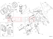 DUCATI 2018 Multistrada 1260 S D Air REAR BRAKING SYSTEM [MOD:MS1260SA]