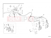 DUCATI 2005 Monster 400 Dark JAP FRONT BRAKE SYSTEM » BRAKING SYSTEM