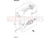 SUZUKI DR200 L7 (2017) (E71) 301A - STARTING MOTOR