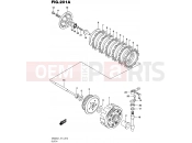 SUZUKI DR200 L7 (2017) (E71) 201A - CLUTCH