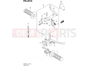 SUZUKI DR200 L7 (2017) (E71) 467A - HANDLE LEVER