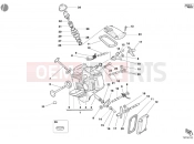 DUCATI 2005 Monster 400 Dark JAP HORIZONTAL CYLINDER HEAD » VALVE DRIVE