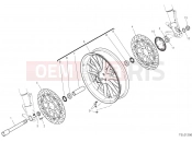DUCATI Diavel FRONT WHEEL [MOD:DVL1260]