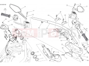 DUCATI 2019 XDiavel HANDLEBAR [MOD:XDIAVEL;XPO:STD]