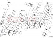 DUCATI 2019 XDiavel FRONT FORK [MOD:XDIAVEL]