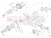 DUCATI Monster 797 VERTICAL CYLINDER HEAD - TIMING [MOD:M 797+]