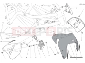 DUCATI Monster 797 HALF FAIRING [MOD:M 797+;XCO:NGWS,R]