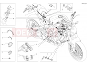 DUCATI Monster 797+ WIRING HARNESS [MOD:M 797]