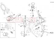 DUCATI 2019 Monster 1200 REAR BRAKE SYSTEM [MOD:M 1200]