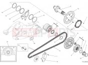DUCATI 2019 Monster 1200 R REAR WHEEL SPINDLE [MOD:M 1200R]