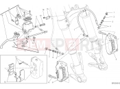 DUCATI 2019 Monster 821 FRONT BRAKE SYSTEM [MOD:M 821]