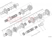 DUCATI 2019 Multistrada 1260 Pikes Peak GEAR BOX [MOD:MS1260PP]