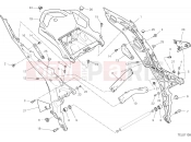 DUCATI 2019 Multistrada 1260 REAR FRAME COMP. [MOD:MS1260]