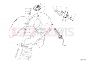 DUCATI 2019 Multistrada 1260 FUEL TANK [MOD:MS1260;PLT:DB10]