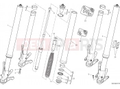 DUCATI 2019 Multistrada 1260 FRONT FORK [MOD:MS1260]
