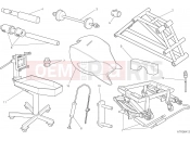 DUCATI Monster 821 WORKSHOP SERVICE TOOLS, FRAME [MOD:M 821]