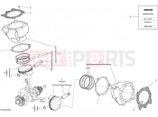 DUCATI Multistrada 1260 CYLINDERS - PISTONS [MOD:MS1260]