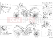 DUCATI 2020 Multistrada 1260 S LABEL, WARNING [MOD:MS1260S;XST:JAP]
