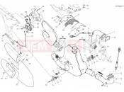 DUCATI Multistrada 1260 S D Air EXHAUST SYSTEM [MOD:MS1260SA]