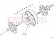 DUCATI Multistrada 1260 S D Air FRONT WHEEL [MOD:MS1260SA]