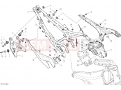 REAR FRAME COMP. [MOD:SFV4 S] - Ducati Streetfighter V4 S 2020