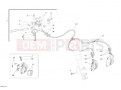 DUCATI 2005 Monster 620 Dark FRONT BRAKE SYSTEM 1ST SERIES » BRAKING SYSTEM