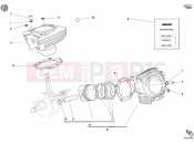 DUCATI 2005 Monster 620 Dark CYLINDER - PISTON » ENGINE CASE