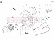 DUCATI 2005 Monster 620 Dark Single Disc GENERATOR COVER » IGNITION SYSTEM
