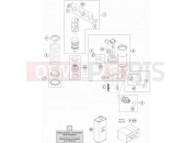 SHOCK ABSORBER DISASSEMBLED - KTM SX-E 5 (F3001U6) [EU] 2021