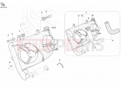 DUCATI Superbike 749 R WATER COOLER » COOLING SYSTEM