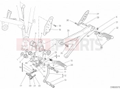 DUCATI 2004 Multistrada 1000 FOOTRESTS, LEFT » UNCLASSIFIED