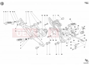 DUCATI Monster 800 FOOTREST » FRAME