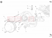 DUCATI 2004 998 Final Ed. Single-Seat CLUTCH COVER, OUTER » CLUTCH