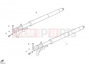 DUCATI 2004 Superbike 999 R FRONT FORK » FRONT SUSPENSION