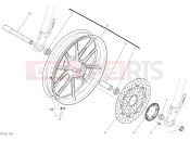 DUCATI Scrambler ICON FRONT WHEEL