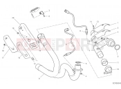 DUCATI Scrambler ICON EXHAUSRT PIPE ASSY