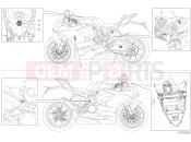 DUCATI Panigale V2 POSITIONING PLATES [MOD:PANV2;XST:JAP]