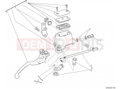 DUCATI Scrambler 1100 Pro FRONT BRAKE PUMP [MOD:SCR11PRO]