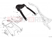 DUCATI 2021 Scrambler 1100 Sport Pro REAR MUDGUARD [MOD:SCR11SPR]