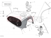 DUCATI Scrambler Desert Sled TANK [MOD:SCR800DS;XST:ROK]