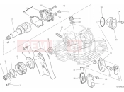 DUCATI Scrambler Icon Dark VERTICAL CYLINDER HEAD - TIMING