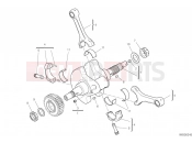 DUCATI 2020 Scrambler 1100 Pro CONNECTING RODS [MOD:SCR11DRK]