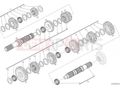 DUCATI Scrambler Full Throttle GEAR BOX [MOD:SCR800FT]